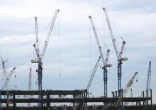 Grues à tour  - tourneur supérieur- flèche épingle Comansa LCL 500