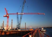 Grues à tour  - tourneur supérieur- flèche épingle Wilbert WT 405L e.tronic