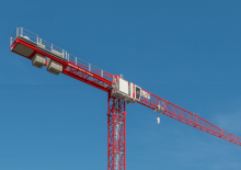 Grues à tour - tourneur supérieur Wolffkran 6523.8 Clear