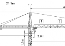 Grues à tour - tourneur supérieur Wolffkran 7031 FL 6