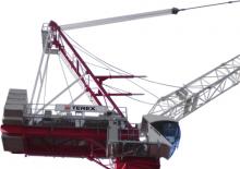 Grues à tour - tourneur supérieur Terex Comedil (Zeppelin) CTL 260A-18