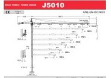 Grues à tour - tourneur supérieur Jaso J5010