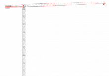 Grues à tour - tourneur supérieur Krupiński KR 220-8 NT
