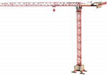Grues à tour - tourneur supérieur Potain MDT 489 M25