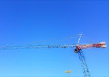 Grues à tour - tourneur supérieur Raimondi MR 210