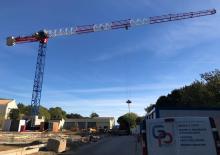 Grues à tour - tourneur supérieur Raimondi MRT 213