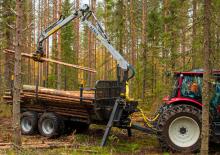 Grues de chargement à bois Kesla 202 T