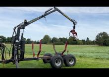 Grues de chargement à bois Nokka 2043