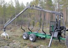 Grues de chargement à bois Kronos 4000 L