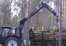 Grues de chargement à bois Kronos 6020 
