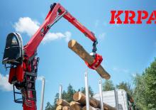 Grues de chargement à bois KRPAN D 120 K-10,5m