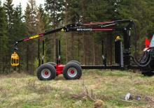 Grues de chargement à bois MOWI P25