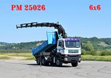 Grues de chargement hydrauliques PM 25026 SP