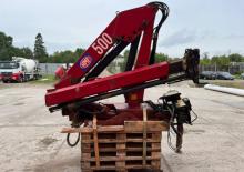 Grues de chargement hydrauliques HMF 500 K 4