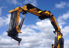 Grues de chargement hydrauliques Effer 525 4S 