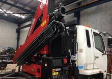 Grues de chargement hydrauliques Ferrari® 7130D A4 
