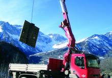 Grues de chargement hydrauliques Ferrari® 719R A3 J3 