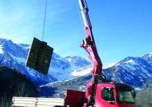 Grues de chargement hydrauliques Ferrari® 721R A2 