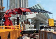 Grues de chargement hydrauliques Ferrari® 990R A6 J6 