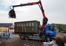 Grues de chargement hydrauliques Hyva Crane HZR120 Z1 