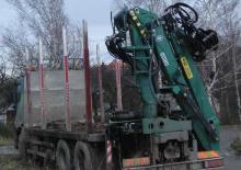 Grues de chargement hydrauliques Ostroj WM 125 NT