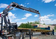 Grues de chargement mobile Hiab XS 322 E-5 HIPRO JIP 70 X-2