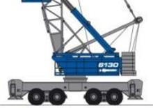 Grues mobiles - flèche treillis Sennebogen 6120 HMC