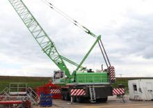Grues mobiles - flèche treillis Sennebogen 6130 HMC