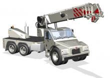 Grues mobiles industrielles Franna AT 40