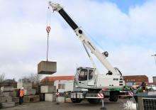 Grues mobiles  télescopiques Sennebogen 643E