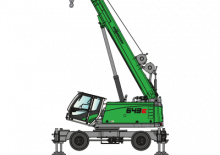 Grues mobiles  télescopiques Sennebogen 643E