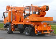 Grues télescopiques  monté sur camion CKD Mobilni Jeraby AD 14