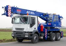 Grues télescopiques  monté sur camion CKD Mobilni Jeraby AD 20