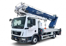 Grues télescopiques  monté sur camion Böcker AK 37