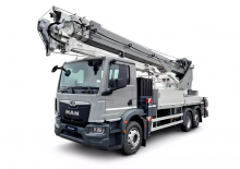 Grues télescopiques  monté sur camion Böcker AK 46