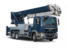 Grues télescopiques  monté sur camion Böcker AK 52