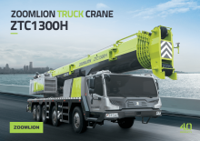 Grues télescopiques  monté sur camion Zoomlion ZTC1300H653