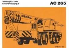 Grues tous-terrains Terex-Demag AC 265 (8x6x8) Y