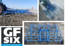 Herse à disques en zinc Bremer GFSIX S