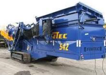 Installation de criblage mobile Fintec 542