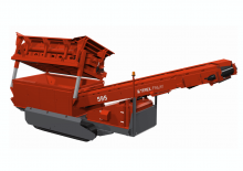 Installation de criblage mobile Terex-Finlay 595