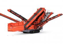 Installation de criblage mobile Finlay 674