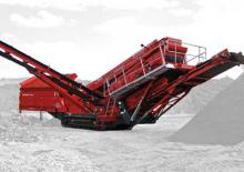 Installation de criblage mobile Terex-Finlay 683 Supertrak