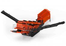 Installation de criblage mobile Finlay 694+