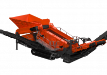 Installation de criblage mobile Finlay 883+