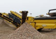 Installation de criblage mobile Keestrack C4