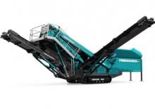 Installation de criblage mobile Powerscreen Chieftain 1400