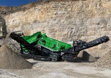 Installation de criblage mobile EvoQuip Colt 1600