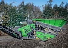 Installation de criblage mobile EvoQuip Colt 600