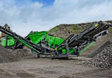 Installation de criblage mobile EvoQuip Colt 800
